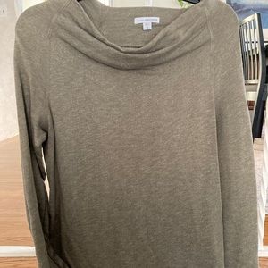 James Perse Cowl Neck Sweater, Size 3/Large